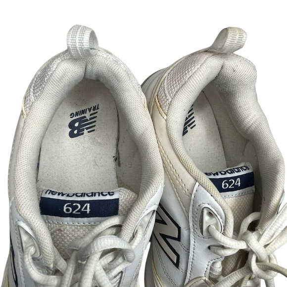 New Balance White Sneakers 9.5 - Picture 8 of 13